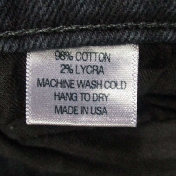 Cookies Jeans Men's 40x33 Black Straight Leg Stretch Denim - Picture 8 of 8